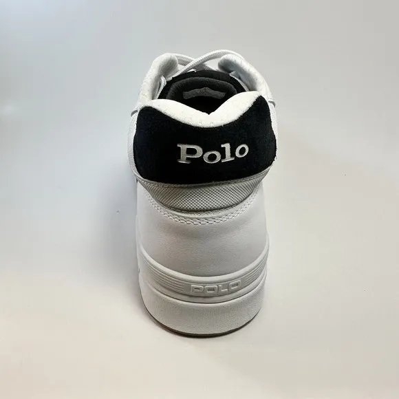 Polo Ralph Lauren Court Mid Pro Sneakers Men Size 11.5 Leather Shoes 17953 NWOBT
