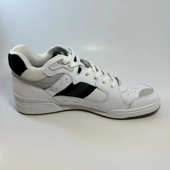 Polo Ralph Lauren Court Mid Pro Sneakers Men Size 11.5 Leather Shoes 17953 NWOBT