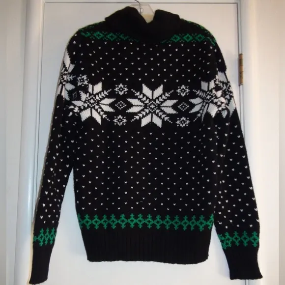 Polo Ralph Lauren Snowflake Shawl Collar Sweater