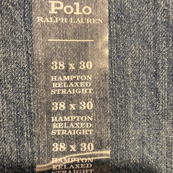 Polo Ralph Lauren The Hampton straight mens denim New jeans size 38x30