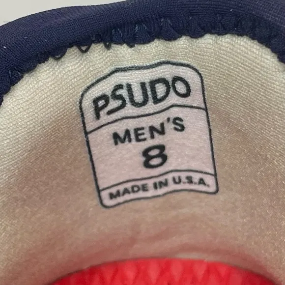 Psudo | Court Sustainable Shoes - Blue ; Mens 8