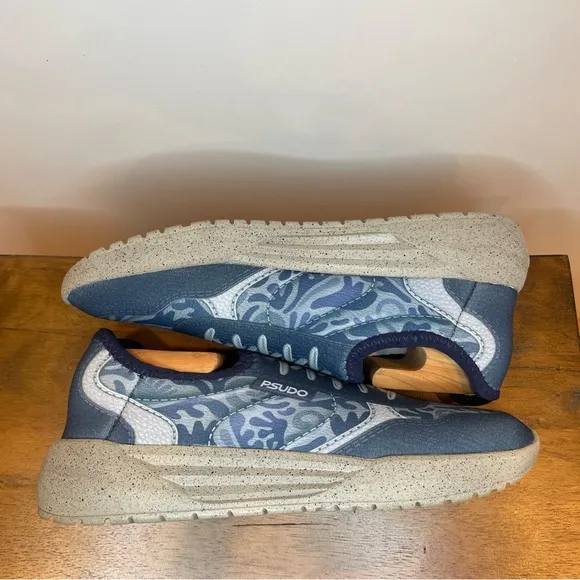 Psudo | Court Sustainable Shoes - Blue ; Mens 8
