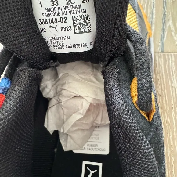 Puma BMW MMS kids track shoes