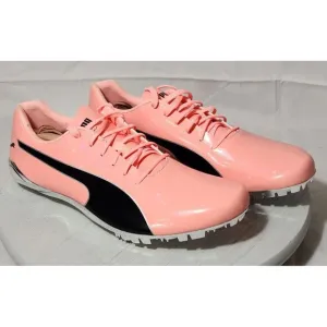 Puma EVOSPEED Electric ELEKTRO PEACH track shoes spikes 194475-02 Men 9 Women 11