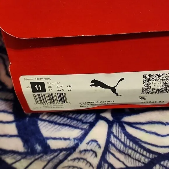 Puma Evospeed distant field and track shoes NIB