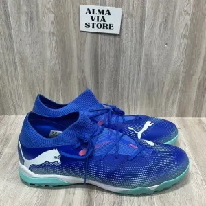 Puma Future 7 Match TT Turf Soccer Shoes Fuzionfit Blue 107937 01 Men’s Sz 10
