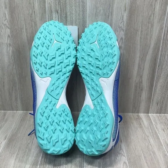 Puma Future 7 Match TT Turf Soccer Shoes Fuzionfit Blue 107937 01 Men’s Sz 10
