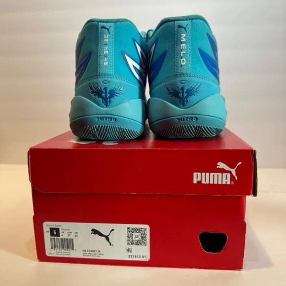 PUMA MB.02 ROTY JR - Size 5 Big Kids Basketball Shoes (Pre-Owned, Gently Used)