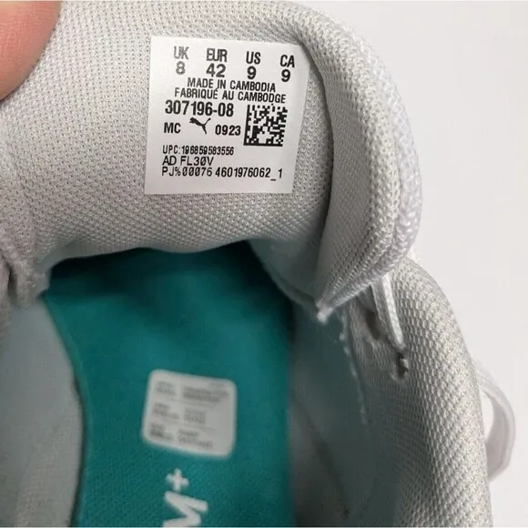 PUMA Mercedes Amg Petronas Drift Cat F1 Sneakers Women 9 Logo Shoes White NEW