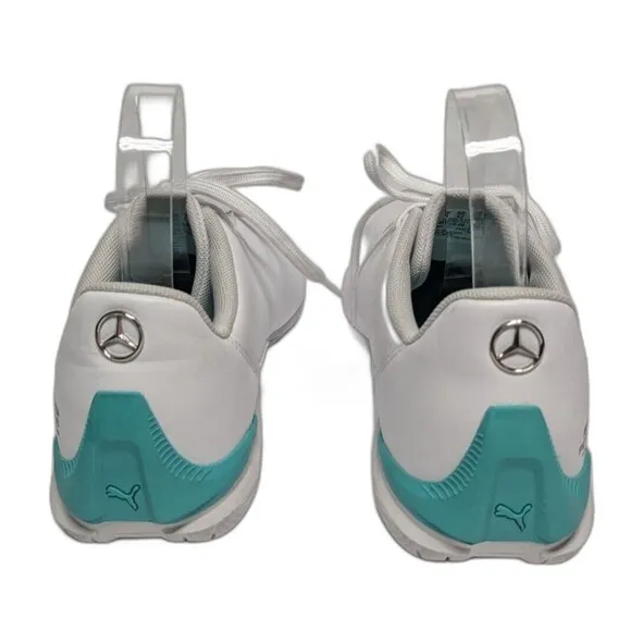 PUMA Mercedes Amg Petronas Drift Cat F1 Sneakers Women 9 Logo Shoes White NEW