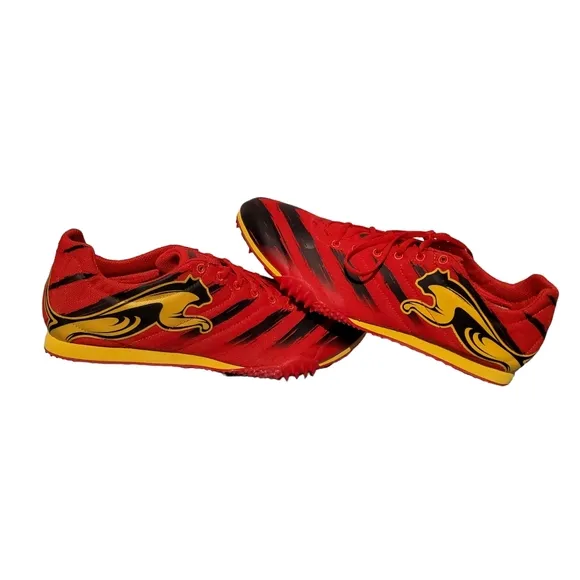 Puma Red/Yellow Track Shoes Men's Size 11 New In Box