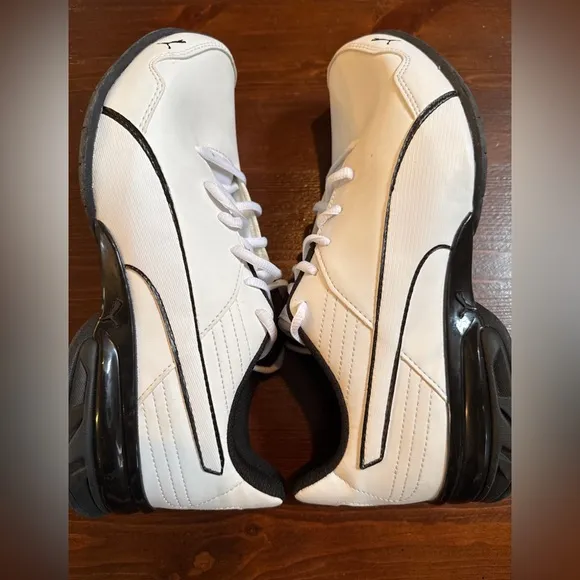 Puma Super Levitate Running Shoes White Black 19097401 Men 8‎