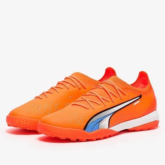 Puma Ultra Ultimate Cage Turf Shoes Orange/White/Blue 8.5 NWT IN BOX
