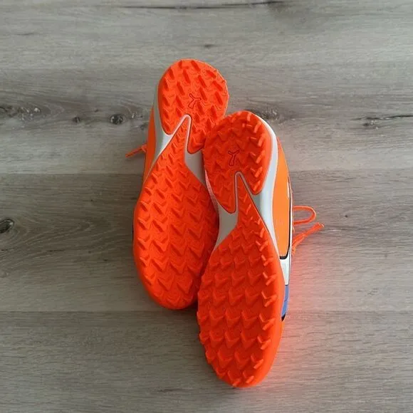 Puma Ultra Ultimate Cage Turf Shoes Orange/White/Blue 8.5 NWT IN BOX