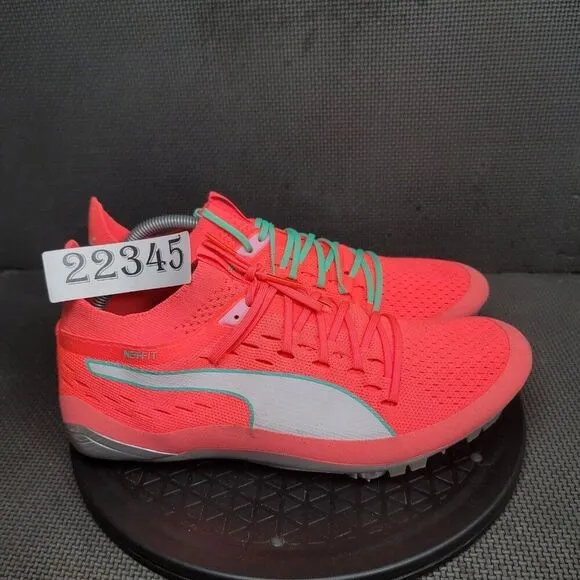 Puma Evospeed Netfit Sprint 2 Track Running Shoes Mens Sz 10.5 Pink Trainers