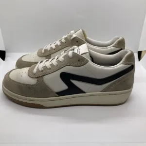 Rag and Bone Retro Court Womens Size 38EU  7.5US Shoes Beige Black Dove Sneakers