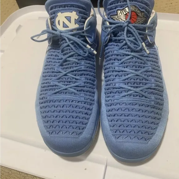 Rare Nike Air Jordan 32 UNC Carolina Blue Low Size 15 PE Promo Sample
