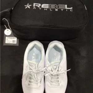 Rebel Athletic Women's Performance White Shoes Size 9
