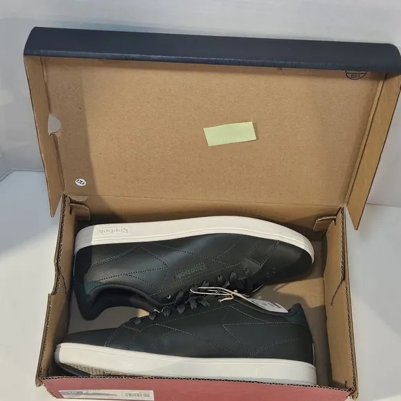 Reebok Court CLN Men's Tennis Shoes/Green-White / Size 10/New With Imperfect Box