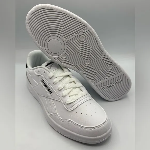 Reebok Mens Court Advance White Shoes New
