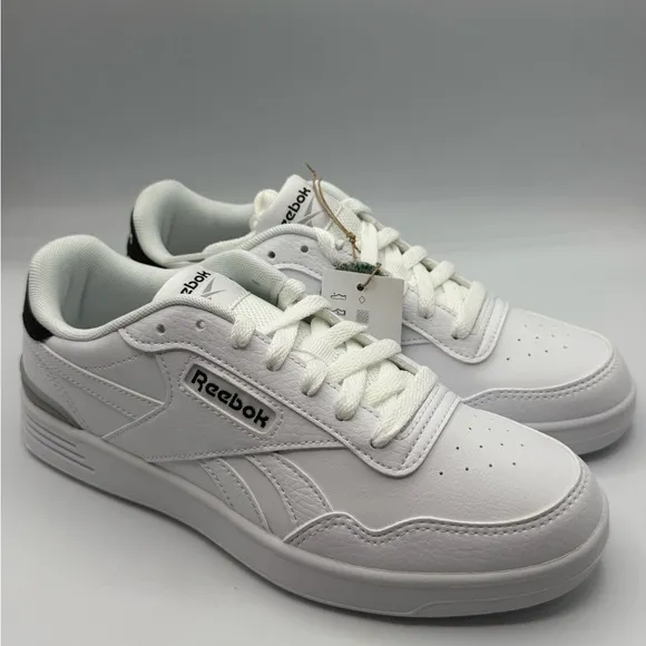 Reebok Mens Court Advance White Shoes New