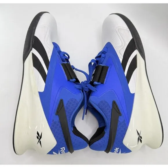 Reebok Men’s Legacy Lifter 2 White Court Blue FY3536 Size 9.5