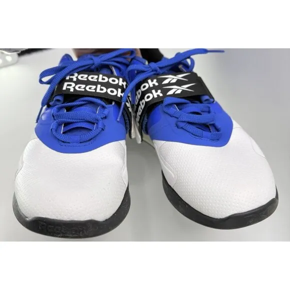 Reebok Men’s Legacy Lifter 2 White Court Blue FY3536 Size 9.5