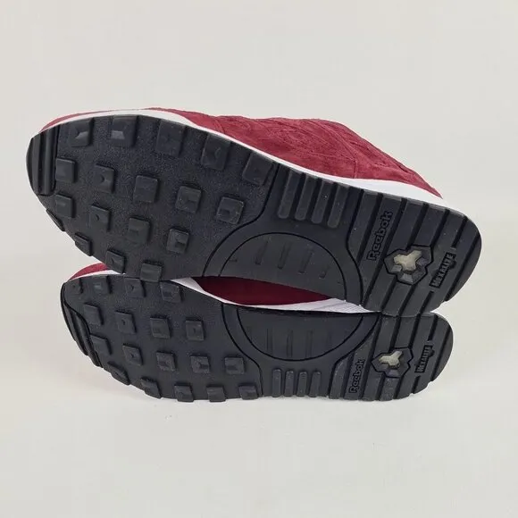 Reebok Ventilator PERF Red Running Leather Men's Sneakers Size 12 defects