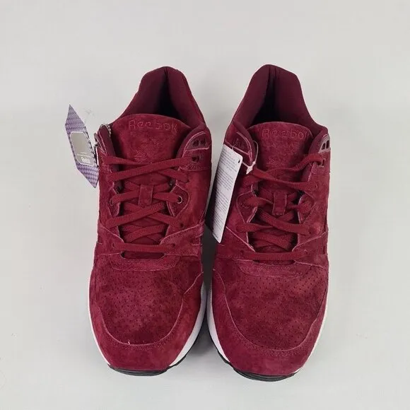 Reebok Ventilator PERF Red Running Leather Men's Sneakers Size 12 defects
