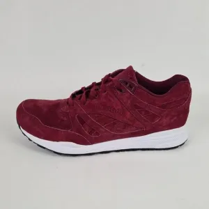 Reebok Ventilator PERF Red Running Leather Men's Sneakers Size 12 defects