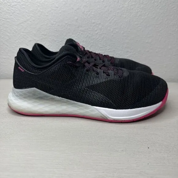 Reebok Nano 9 Black Trainers/Running Shoes