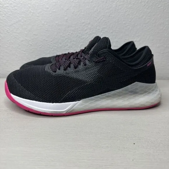 Reebok Nano 9 Black Trainers/Running Shoes