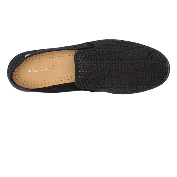 Rivieras Classic Mesh Leisure Shoe in Noir