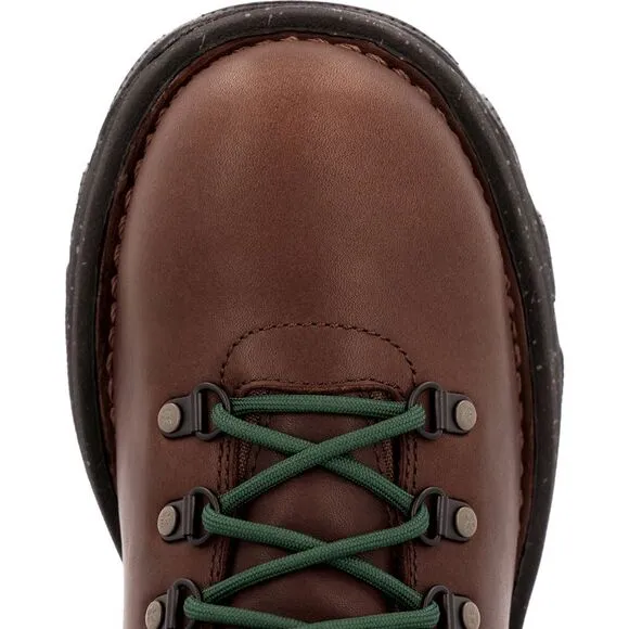 Rocky Mens Rampage Lace Up Waterproof Brown Boots (NWT)
