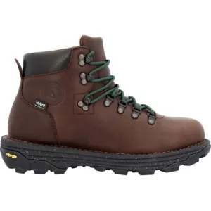 Rocky Mens Rampage Lace Up Waterproof Brown Boots (NWT)