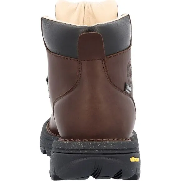 Rocky Mens Rampage Lace Up Waterproof Brown Boots (NWT)