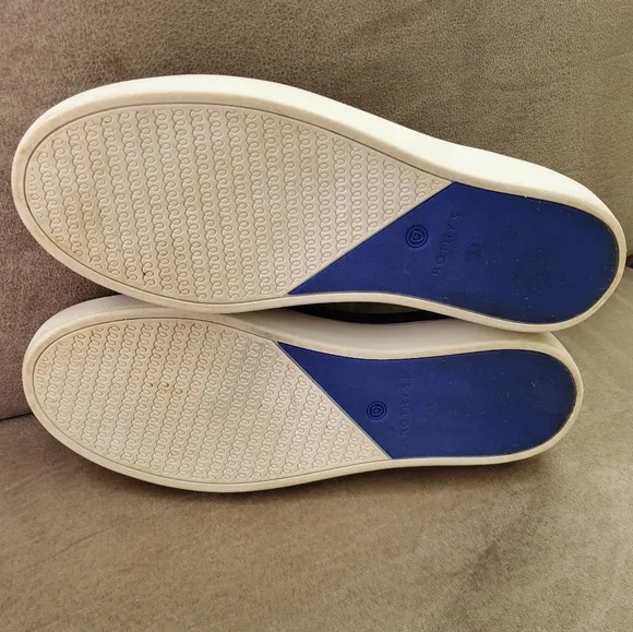 Rothy's The Original Slip On Sneaker In Dark Navy Size Womens 9.5