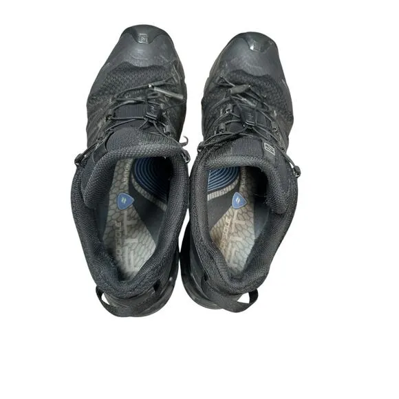 Salomon Mens XA PRO 3D Black Sz 11 Contagrip Outdoor Trail Run Hiking Shoes READ