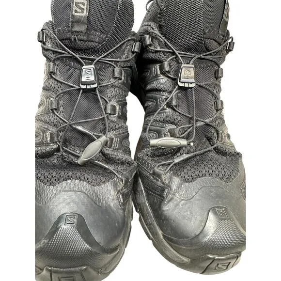 Salomon Mens XA PRO 3D Black Sz 11 Contagrip Outdoor Trail Run Hiking Shoes READ