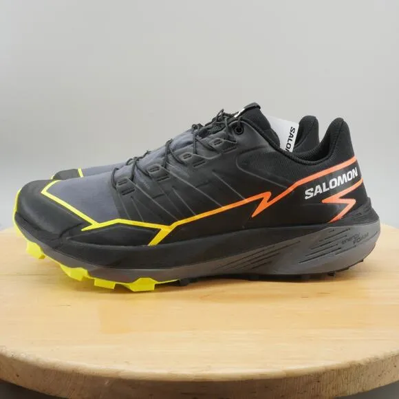 Salomon Thundercross Mens Size 9 Shoes Black Quiet Shade Hiking Trail Outdoor