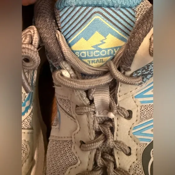 Saucony Excursion TR 14 Gray S10584-4 Women 7.5 Trail Running Shoes Athletic