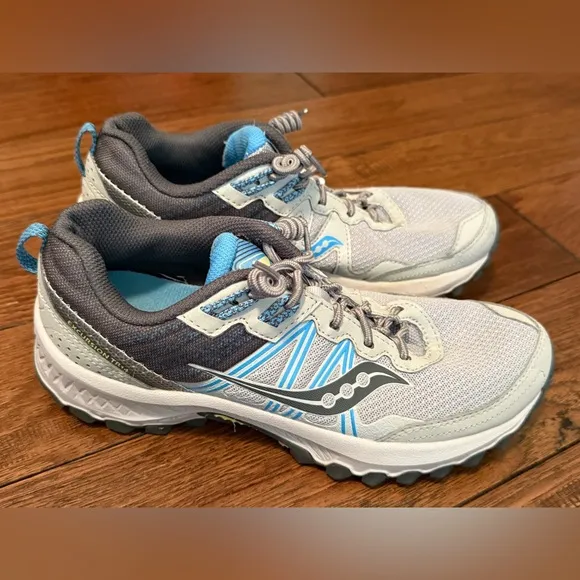 Saucony Excursion TR 14 Gray S10584-4 Women 7.5 Trail Running Shoes Athletic