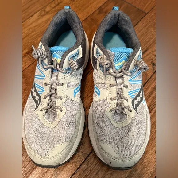 Saucony Excursion TR 14 Gray S10584-4 Women 7.5 Trail Running Shoes Athletic