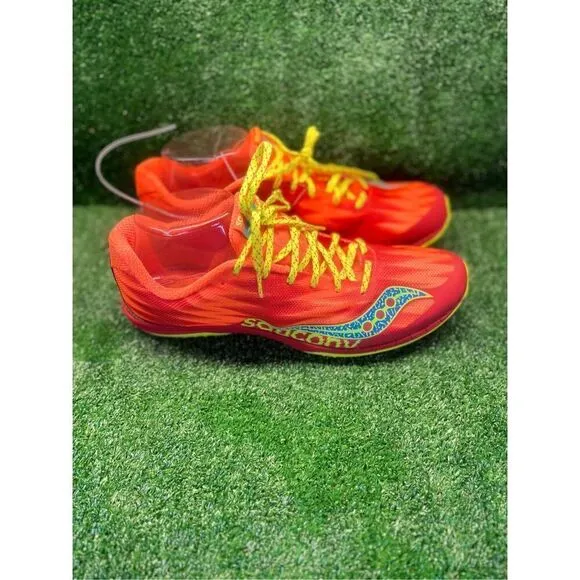 Saucony Kilkenny XC Orange Track Shoes Size 11 Women’s - NO SPIKES-
