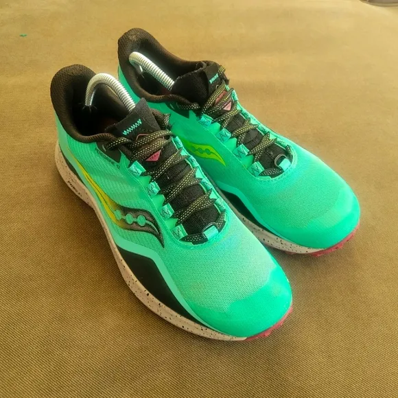 Saucony Peregrine 12 Cool Mint Green S10737-26 Women’s Size 10.5 Running Shoes