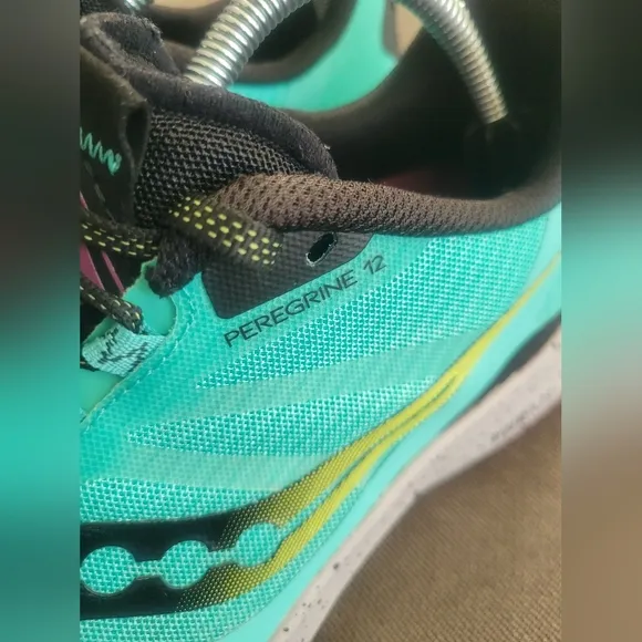 Saucony Peregrine 12 Cool Mint Green S10737-26 Women’s Size 10.5 Running Shoes