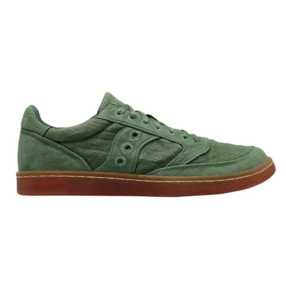 SAUCONY RARE JAZZ COURT RFG S70562-3 GREEN ORIGINALS LOW CUT SNEAKERS NIB 8