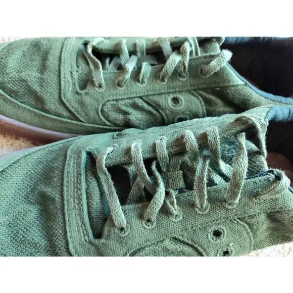 SAUCONY RARE JAZZ COURT RFG S70562-3 GREEN ORIGINALS LOW CUT SNEAKERS NIB 8