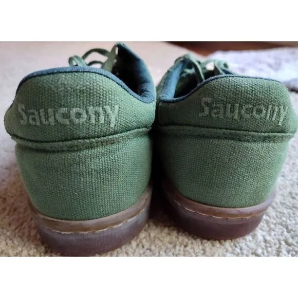 SAUCONY RARE JAZZ COURT RFG S70562-3 GREEN ORIGINALS LOW CUT SNEAKERS NIB 8