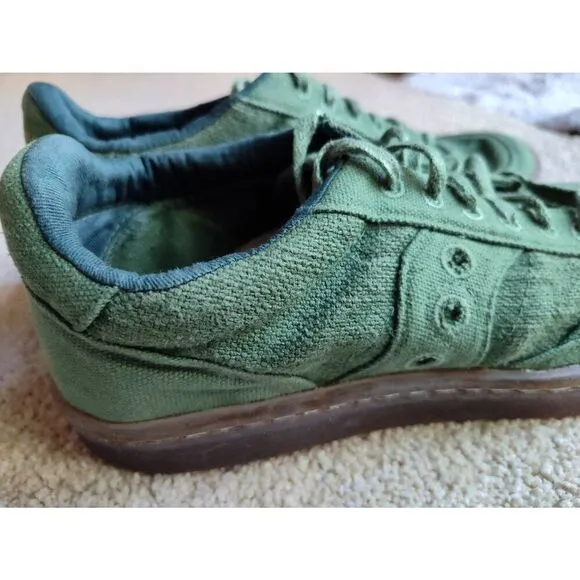 SAUCONY RARE JAZZ COURT RFG S70562-3 GREEN ORIGINALS LOW CUT SNEAKERS NIB 8
